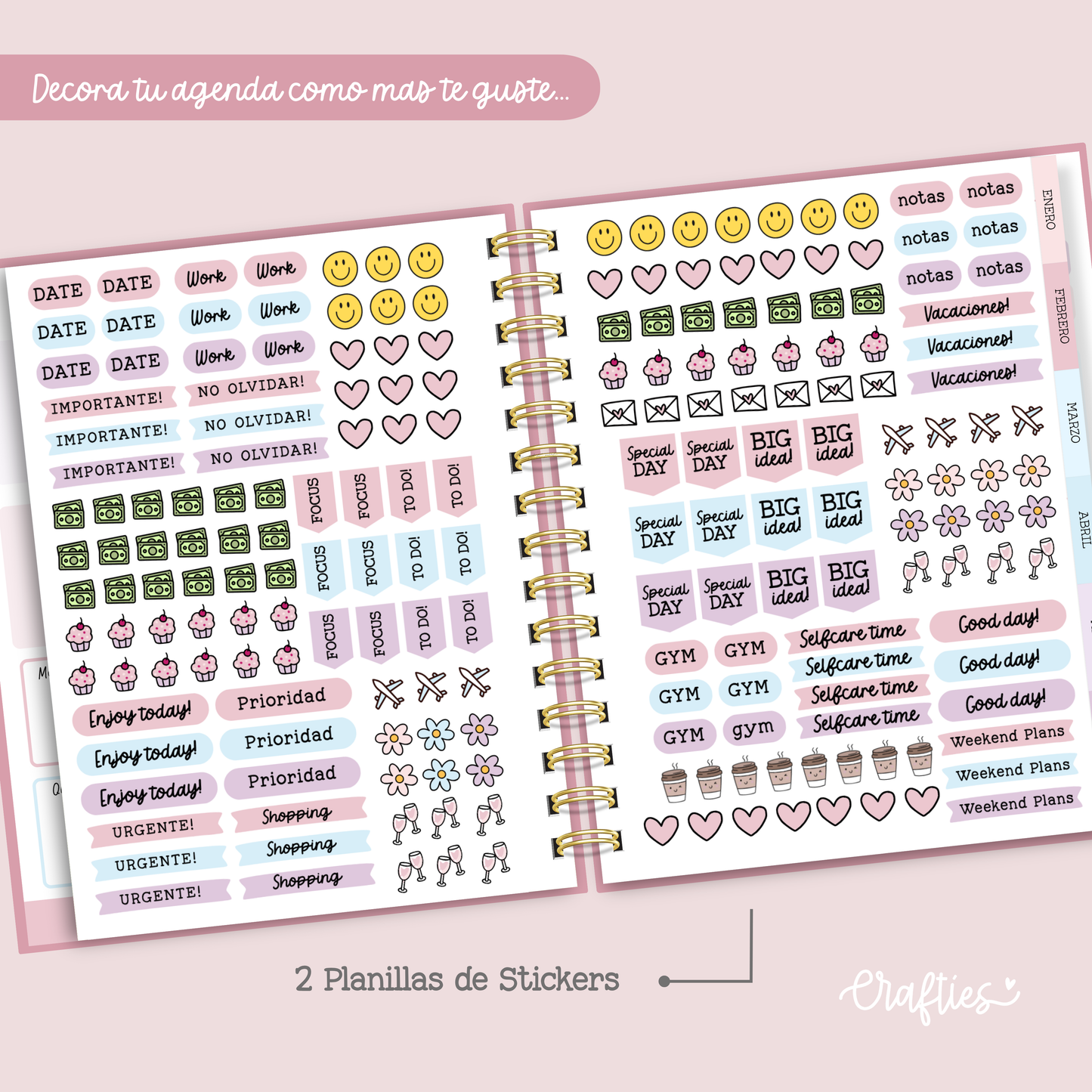 AGENDA YEAR - Vista Diaria