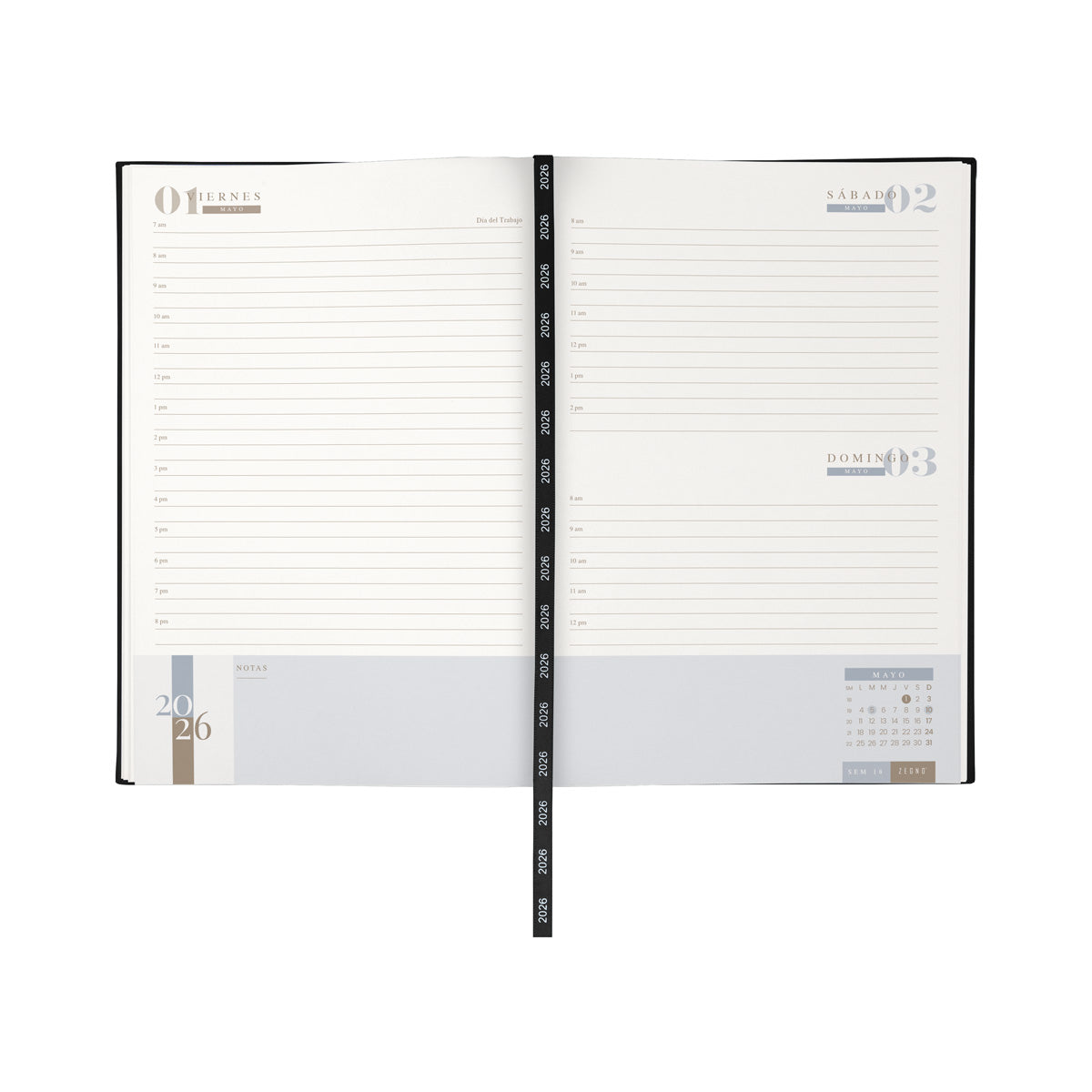 AGENDA CLÁSICA - Vista Diaria