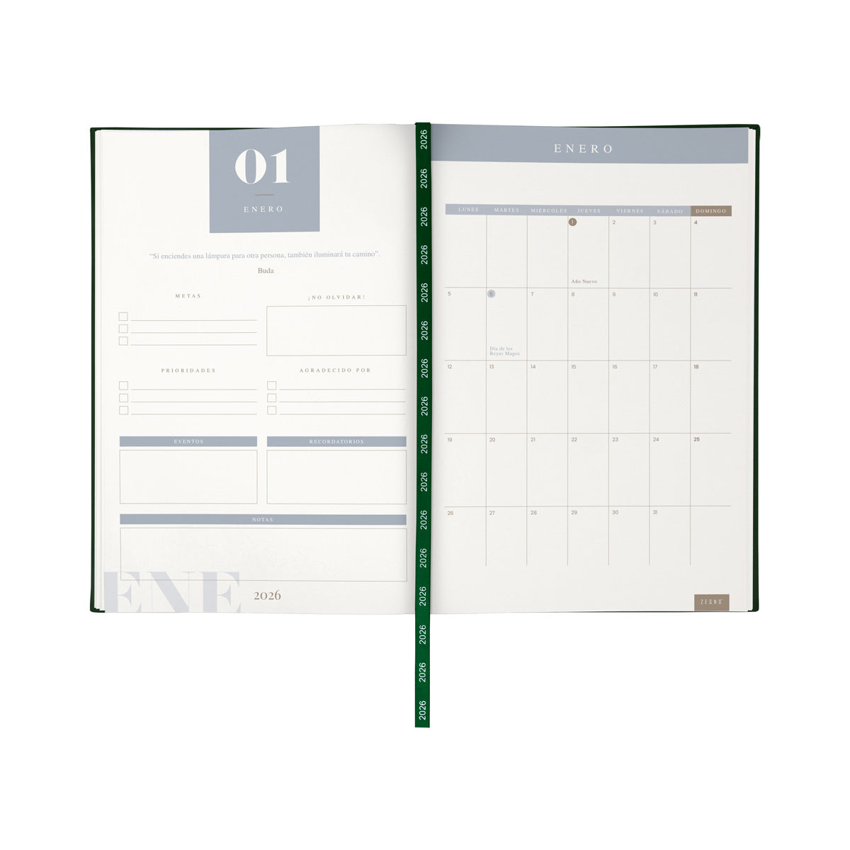 AGENDA CLÁSICA - Vista Diaria