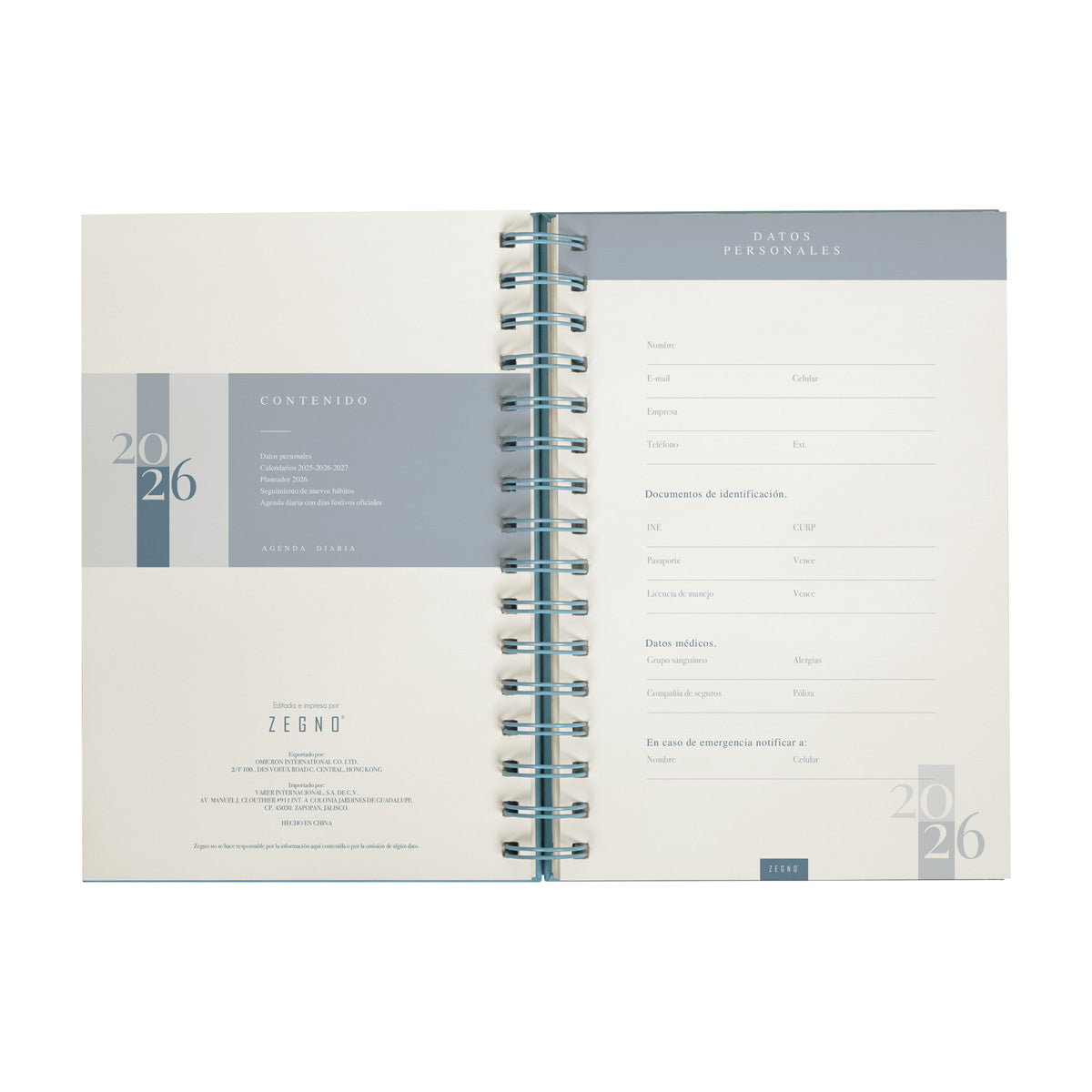 AGENDA CURPIEL - Vista Diaria